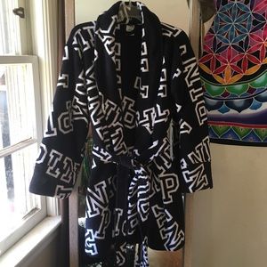 Pink Plush Fleece Robe